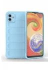 Mey İthalat®  Samsung Galaxy A04 Kılıf Optimum Silikon - Sky Blue