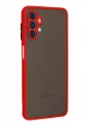 Mey İthalat®  Samsung Galaxy A04S Kılıf Montreal Silikon Kapak - Kırmızı