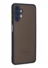 Mey İthalat®  Samsung Galaxy A04S Kılıf Montreal Silikon Kapak - Lacivert