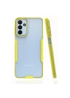 Mey İthalat®  Samsung Galaxy A04S Kılıf Platin Silikon - Sarı