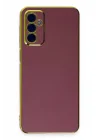 Mey İthalat®  Samsung Galaxy A04S Kılıf Volet Silikon - Kırmızı