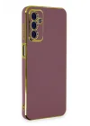 Mey İthalat®  Samsung Galaxy A04S Kılıf Volet Silikon - Kırmızı