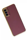 Mey İthalat®  Samsung Galaxy A04S Kılıf Volet Silikon - Kırmızı