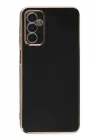 Mey İthalat®  Samsung Galaxy A04S Kılıf Volet Silikon - Siyah