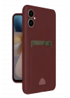 Mey İthalat®  Samsung Galaxy A05 Kelvin Kartvizitli Silikon - Bordo