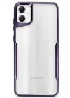 Mey İthalat®  Samsung Galaxy A05 Kılıf Boyi Silikon Kapak - Derin Mor
