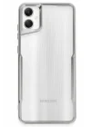 Mey İthalat®  Samsung Galaxy A05 Kılıf Boyi Silikon Kapak - Gümüş