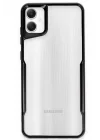 Mey İthalat®  Samsung Galaxy A05 Kılıf Boyi Silikon Kapak - Siyah