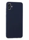 Mey İthalat®  Samsung Galaxy A05 Kılıf First Silikon - Lacivert