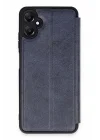 Mey İthalat®  Samsung Galaxy A05 Kılıf Flip Cover - Lacivert