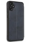 Mey İthalat®  Samsung Galaxy A05 Kılıf Flip Cover - Lacivert