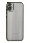 Mey İthalat®  Samsung Galaxy A05 Kılıf  Lensli Silikon - Yeşil