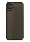 Mey İthalat®  Samsung Galaxy A05 Kılıf Montreal Silikon Kapak - Siyah