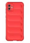 Mey İthalat®  Samsung Galaxy A05 Kılıf Optimum Silikon - Kırmızı