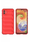 Mey İthalat®  Samsung Galaxy A05 Kılıf Optimum Silikon - Kırmızı