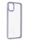 Mey İthalat®  Samsung Galaxy A05 Kılıf Power Silikon - Lila