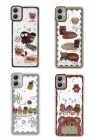 Mey İthalat®  Samsung Galaxy A05 Kılıf Sweet Desenli Silikon Kapak - Pembe