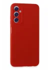 Mey İthalat®  Samsung Galaxy A05S Kılıf First Silikon - Kırmızı