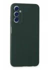 Mey İthalat®  Samsung Galaxy A05S Kılıf First Silikon - Koyu Yeşil