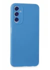 Mey İthalat®  Samsung Galaxy A05S Kılıf First Silikon - Mavi