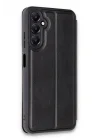 Mey İthalat®  Samsung Galaxy A05S Kılıf Flip Cover - Siyah