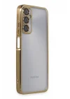 Mey İthalat®  Samsung Galaxy A05S Kılıf  Lensli Silikon - Gold