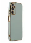 Mey İthalat®  Samsung Galaxy A05S Kılıf Volet Silikon - Açık Yeşil