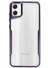 Mey İthalat®  Samsung Galaxy A06 Kılıf Boyi Silikon Kapak - Derin Mor