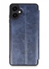 Mey İthalat®  Samsung Galaxy A06 Kılıf Flip Cover - Lacivert