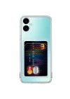 Mey İthalat®  Samsung Galaxy A06 Kılıf Kart Şeffaf Silikon - Şeffaf