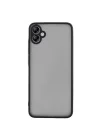 Mey İthalat®  Samsung Galaxy A06 Kılıf Montreal Silikon Kapak - Siyah