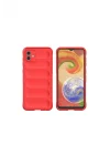 Mey İthalat®  Samsung Galaxy A06 Kılıf Optimum Silikon - Kırmızı