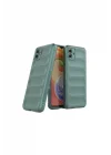 Mey İthalat®  Samsung Galaxy A06 Kılıf Optimum Silikon - Koyu Yeşil