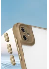 Mey İthalat®  Samsung Galaxy A06 Kılıf Penta Silikon Kılıf - Çöl Titanyum