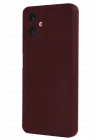Mey İthalat®  Samsung Galaxy A06 Kılıf Viera Silikon - Bordo