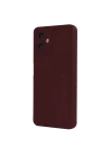 Mey İthalat®  Samsung Galaxy A06 Kılıf Viera Silikon - Bordo