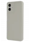 Mey İthalat®  Samsung Galaxy A06 Kılıf Viera Silikon - Krem