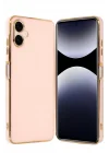 Mey İthalat®  Samsung Galaxy A06 Kılıf Volet Silikon - Pembe