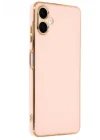 Mey İthalat®  Samsung Galaxy A06 Kılıf Volet Silikon - Pembe