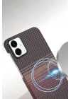 Mey İthalat®  Samsung Galaxy A06 Vega Magsafe Kapak - Çöl Titanyum