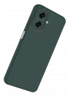 Mey İthalat®  Samsung Galaxy A07 4G First Silikon - Koyu Yeşil