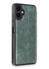 Mey İthalat®  Samsung Galaxy A07 4G Flip Cover - Yeşil