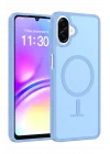 Mey İthalat®  Samsung Galaxy A07 4G Jota Magsafe Kapak - Açık Mavi