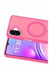 Mey İthalat®  Samsung Galaxy A07 4G Jota Magsafe Kapak - Rose