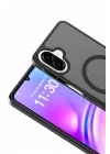 Mey İthalat®  Samsung Galaxy A07 4G Jota Magsafe Kapak - Siyah