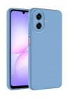 Mey İthalat®  Samsung Galaxy A07 4G Nano içi Kadife Silikon - Mavi
