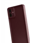Mey İthalat®  Samsung Galaxy A07 4G Viera Silikon - Bordo