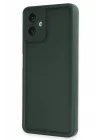 Mey İthalat®  Samsung Galaxy A07 4G Viera Silikon - Koyu Yeşil