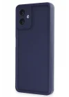 Mey İthalat®  Samsung Galaxy A07 4G Viera Silikon - Lacivert