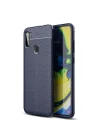 Mey İthalat®  Samsung Galaxy A11 Kılıf Auto Focus Kapak - Lacivert